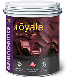 asian paints royale luxury emulsion 4ltrs
