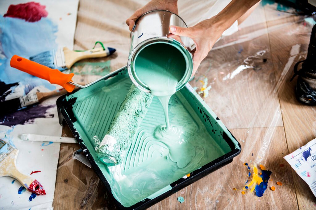 Wall Paint Mixing